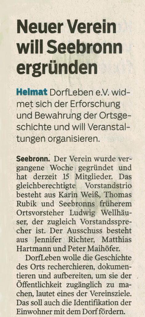schwtagb nach gründung 1
